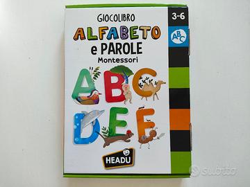 Alfabeto e Parole Montessori - Giocolibro Headu