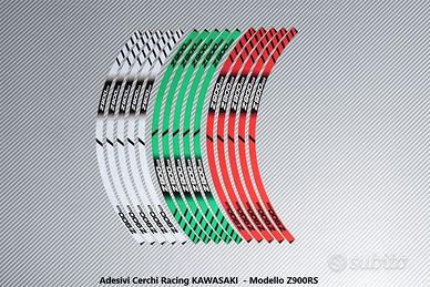 Adesivi Cerchi Racing KAWASAKI  - Modello Z900RS