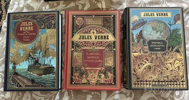 Tris Jules Verne Collezione Hetzel - 3 Volumi