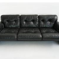 Coronado Divano Afra&Tobia Scarpa B&B Pelle Nera
