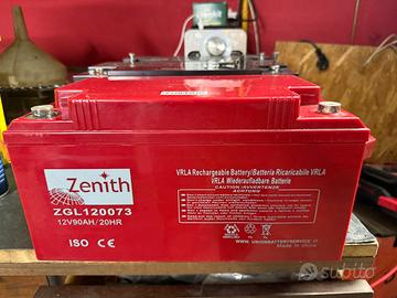 Batteria camper 90ah scarica lenta.