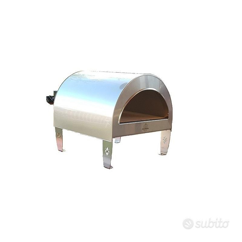 Four à Pizza Gaz Ardore Pizza Party – 40x40cm, Cuivre, Made In Italy, Neuf