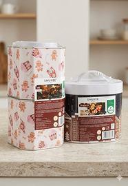 Set 3 Scatole di Latta Natalizie Smukee Home – Nuo