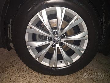 cerchi in lega tiguan originali Montana 17