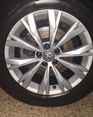 cerchi in lega tiguan originali Montana 17