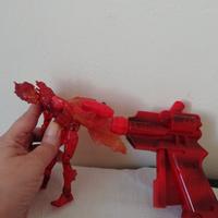 Torcia umana con pistola