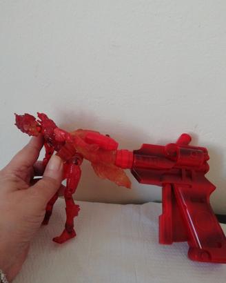 Torcia umana con pistola