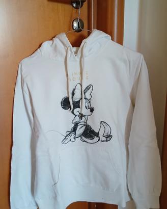 felpa Disney con stampa Minnie