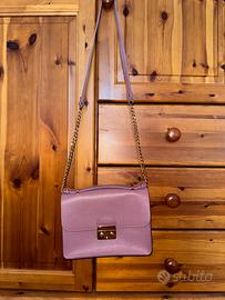 Borsa a tracolla in vera pelle made in Italy