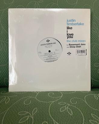 Justin Timberlake "Like I Love You" vinile nuovo