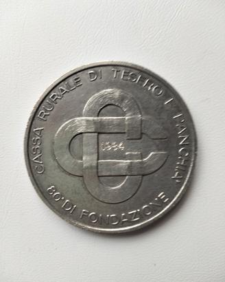 Medaglia cassa rurale di Tesero