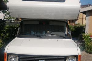 Camper FORD TRANSIT mansardato restauro avanzato