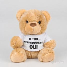 Orsetto Peluche con T-shirt Personalizzabile