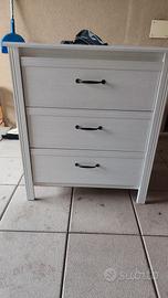 Cassettiera Ikea  Brusali più kit fasciatoio 