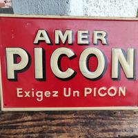 Insegna litografata Amer Picon