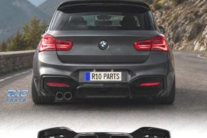 DIFFUSORE BMW F20 LCI 15-19 LOOK CS NERO LUCIDO