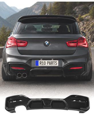 DIFFUSORE BMW F20 LCI 15-19 LOOK CS NERO LUCIDO