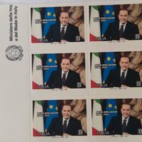 Sei Francobolli Berlusconi Tiratura Limitata