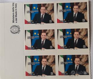 Sei Francobolli Berlusconi Tiratura Limitata