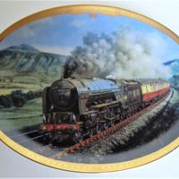 Locomotiva a vapore 60535 piatto collection