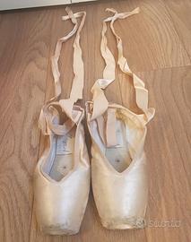 Scarpe punte gesso danza classica taglia XXXM4 1/2