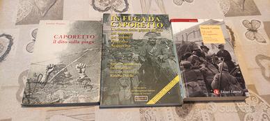 Tre libri sulla rotta di Caporetto
