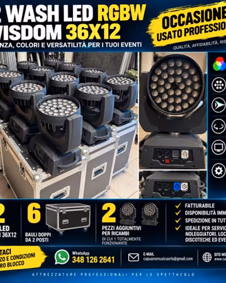 WASH LED RGBW WISDOM 36×12
