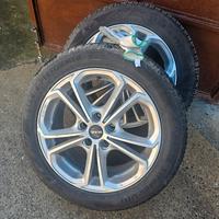 Cerchi opel 17  5x115  con gomme M+S