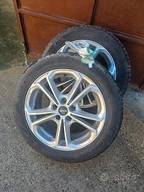 Cerchi opel 17  5x115  con gomme M+S