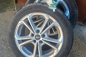 Cerchi opel 17  5x115  con gomme M+S