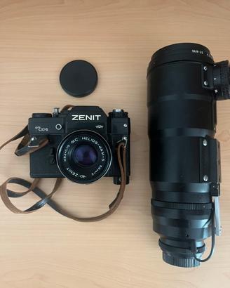 Fotocamera Reflex Zenit+teleobiettivo 300mm