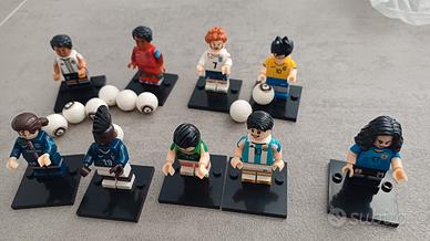 9 calciatori compatibili lego