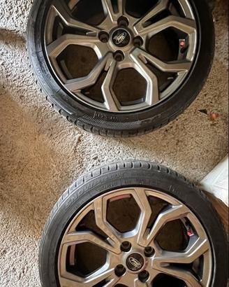 Set cerchi ford fiesta st-line st 4x105 et47.5