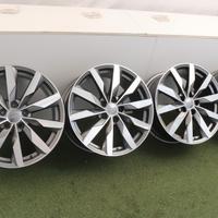 Cerchi in lega Audi A4 A5 18 ORIGINALI 8W0601025FJ
