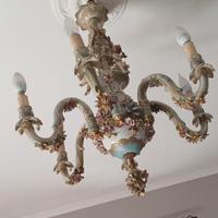 lampadario Capodimonte