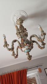 lampadario Capodimonte