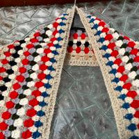 Sciarpa fatta a mano uncinetto