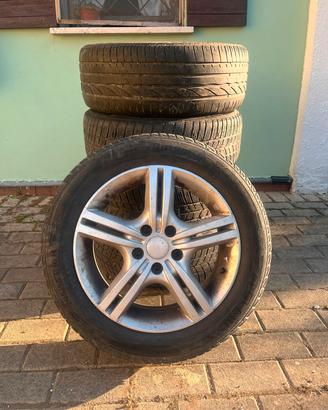 Kit gomme invernali Barum, Cerchi in lega MAK