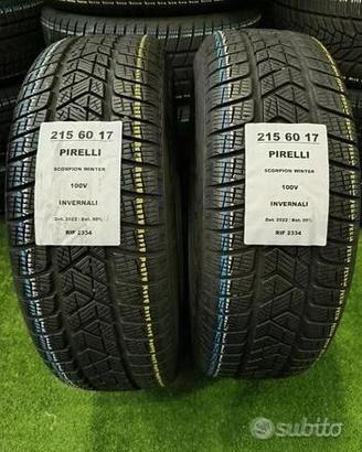 2 gomme 215 60 17 PIRELLI INV RIF2334