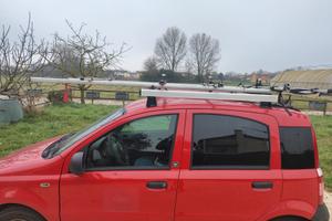 Bagagliera Portapacchi Barre tetto Fiat Panda 2012