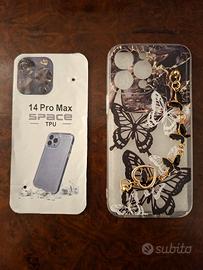 Custodia iPhone 14 Pro Max Farfalle