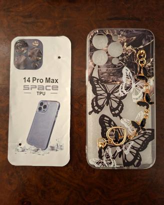 Custodia iPhone 14 Pro Max Farfalle