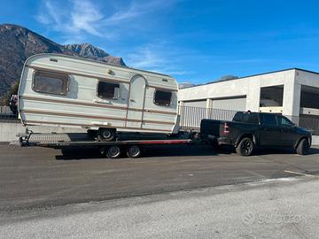 Trasporto carrello doppio asse 3,5q