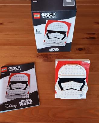 LEGO Star Wars Stormtrooper Brick Sketches 40391