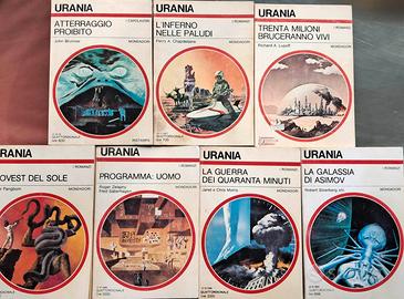 Vari Libri Urania collana "I romanzi" Mondadori.