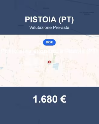 Immobile in asta di 15 m² a Pistoia