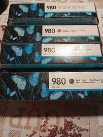 lotto cartucce HP 980 originali 