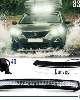 Barra Led 6000K Peugeot SUV Fuoristrada Off-Road