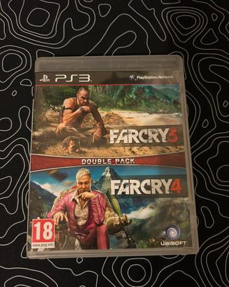 Far Cry 3 + Far Cry 4 PS3 Double pack perfetto