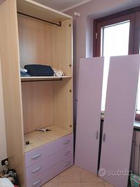 armadio 2 ante lilla